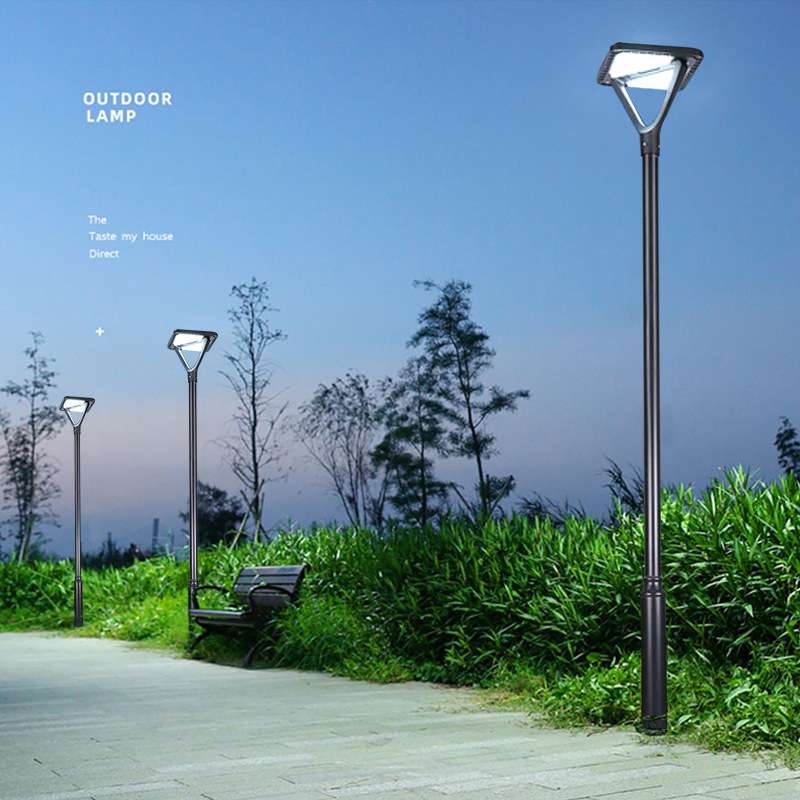 庭院灯太阳能3米户外防水小区led路灯景观灯公园别墅道路灯高杆灯