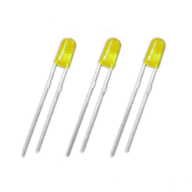 F3无边4.1高led灯珠3mm*4.1红发红矮头白发白绿发绿黄发黄发光管