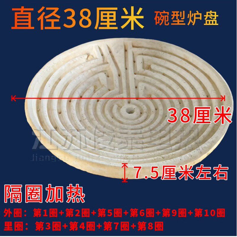 炒茶专用电炉盘 加热盘 220/1500W-4000W凹型发热盘杀青圆底炉盘