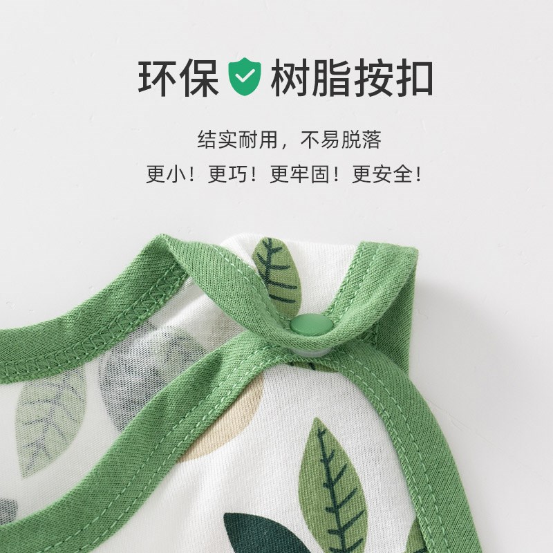 宝宝睡衣夏款婴儿连体衣夏季w薄款睡袍儿童男女童家居服夏天睡袋