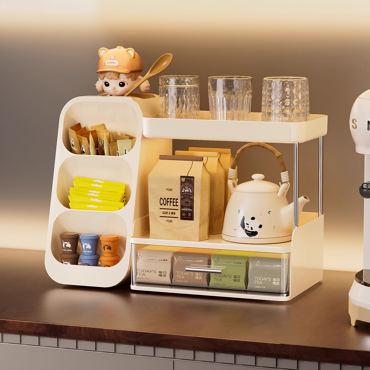 桌面杯架咖啡杯收纳架