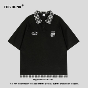 衬衫 FOG 学院风卫衣春秋薄款 DUNK美式 DUNK