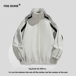 宽松休闲工装 FOG 春季 飞行夹克外套男款 情侣棒球服男 DUNK美式