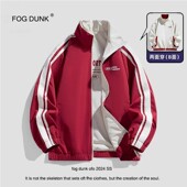 DUNK双面穿夹克秋季 新款 美式 FOG 两面穿运动外套男女同款 百搭上衣