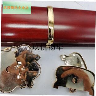 实木楼梯扶手弯头安装配件五金件扶手连接环M  不锈钢 塑料连接,