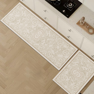 厨房地垫长条f吸水吸油地垫防滑防油脚垫防水家用垫子进门门口地