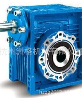 NRV90铝合金箱体涡轮蜗杆减速机，轴输入孔输出减速机速比齐全