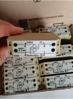 魏德米勒EGD2 230V 1A整流器回路 带变阻器的浪涌保护 0546260000