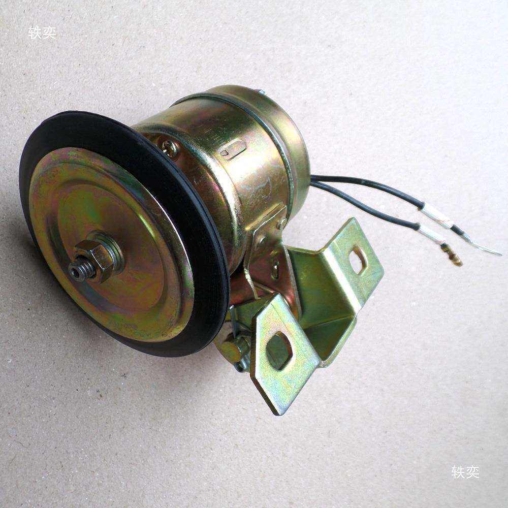 12V32W发动机发电机小型单相交流拖拉机机动车庭手摇摩擦风力