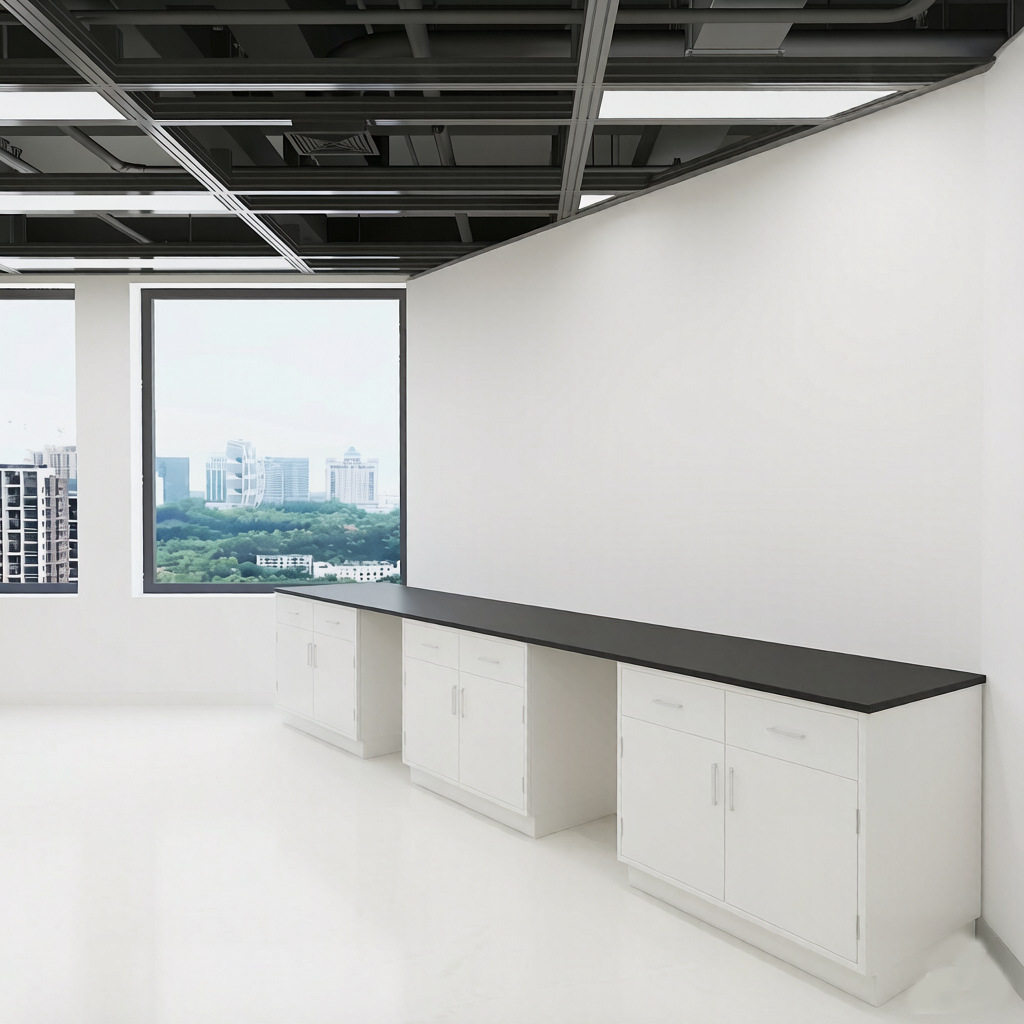沃林沃实验室工作台理化板边台物理操作台耐腐蚀承重强化学实验台