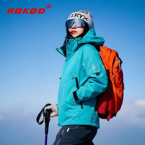 秋冬户外防风防水徒步登山服外套