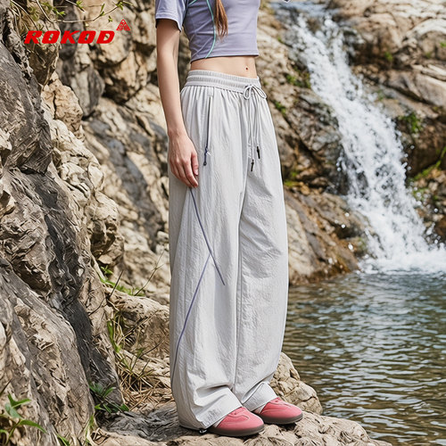 户外运动裤女2026夏季新款防泼水