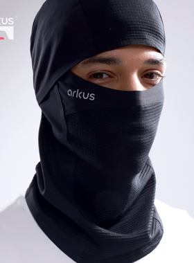 ARKUS滑雪护脸WR美利奴羊毛透气速干保暖亲肤舒适滑雪面罩男女款