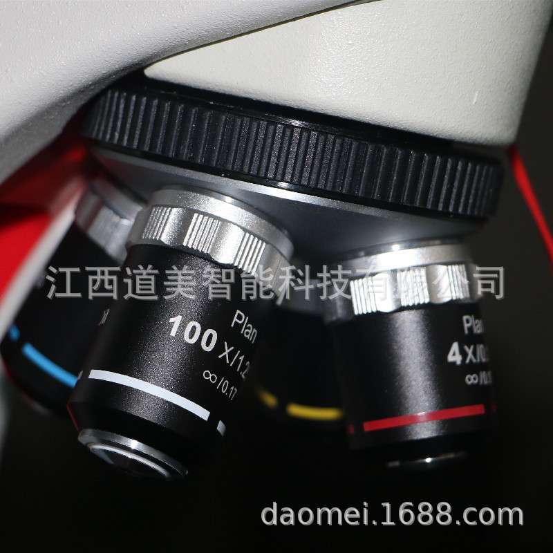 PH100-3B41L-IPL无限远消色差物镜三目生物显微镜转接CCD相机拍照