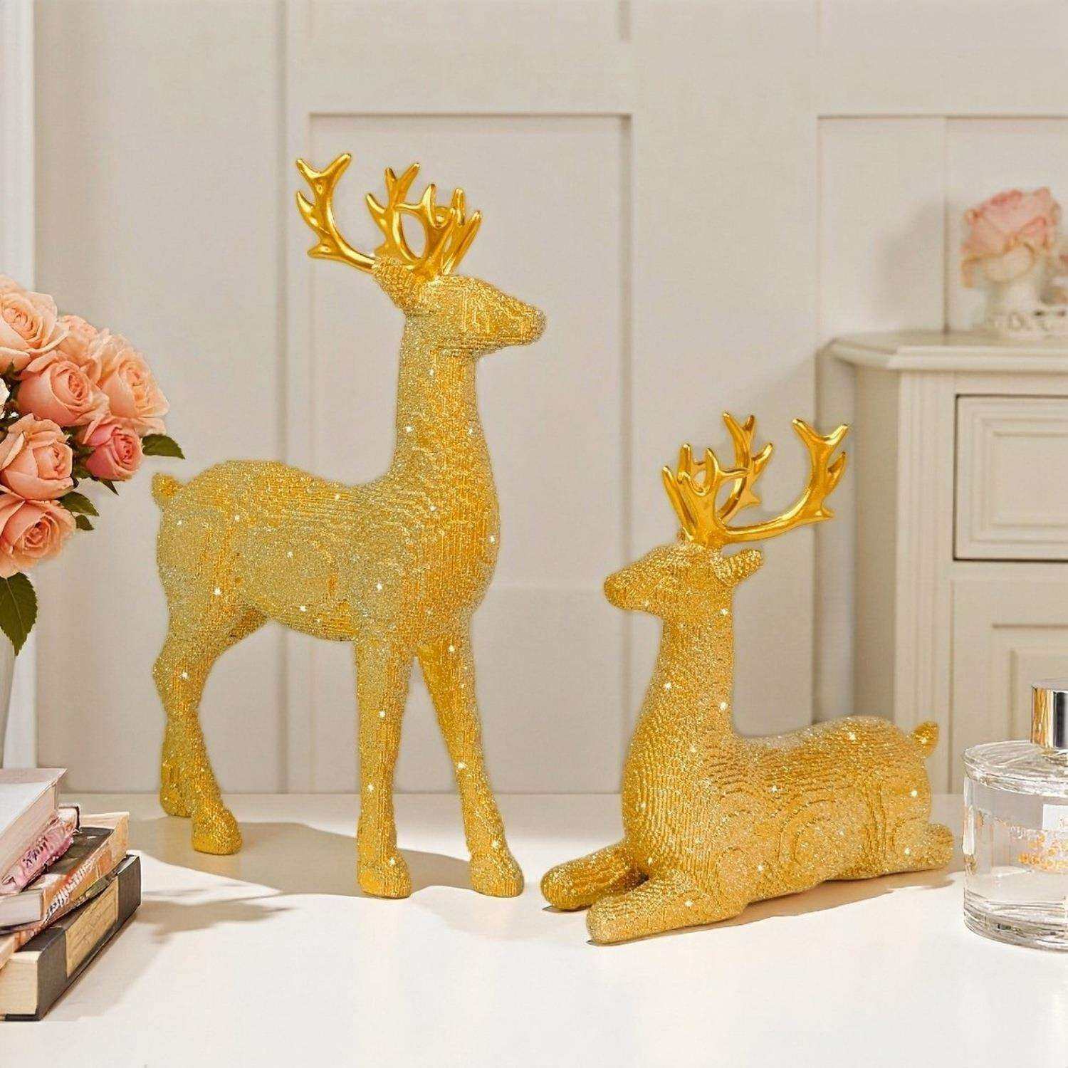 跨境圣诞节装饰品商场酒店橱窗发光积木对鹿摆件节日场景氛围道具,农机/农具/农膜,其它农用工具,淘宝优惠券,粉丝福利购,淘宝优惠卷