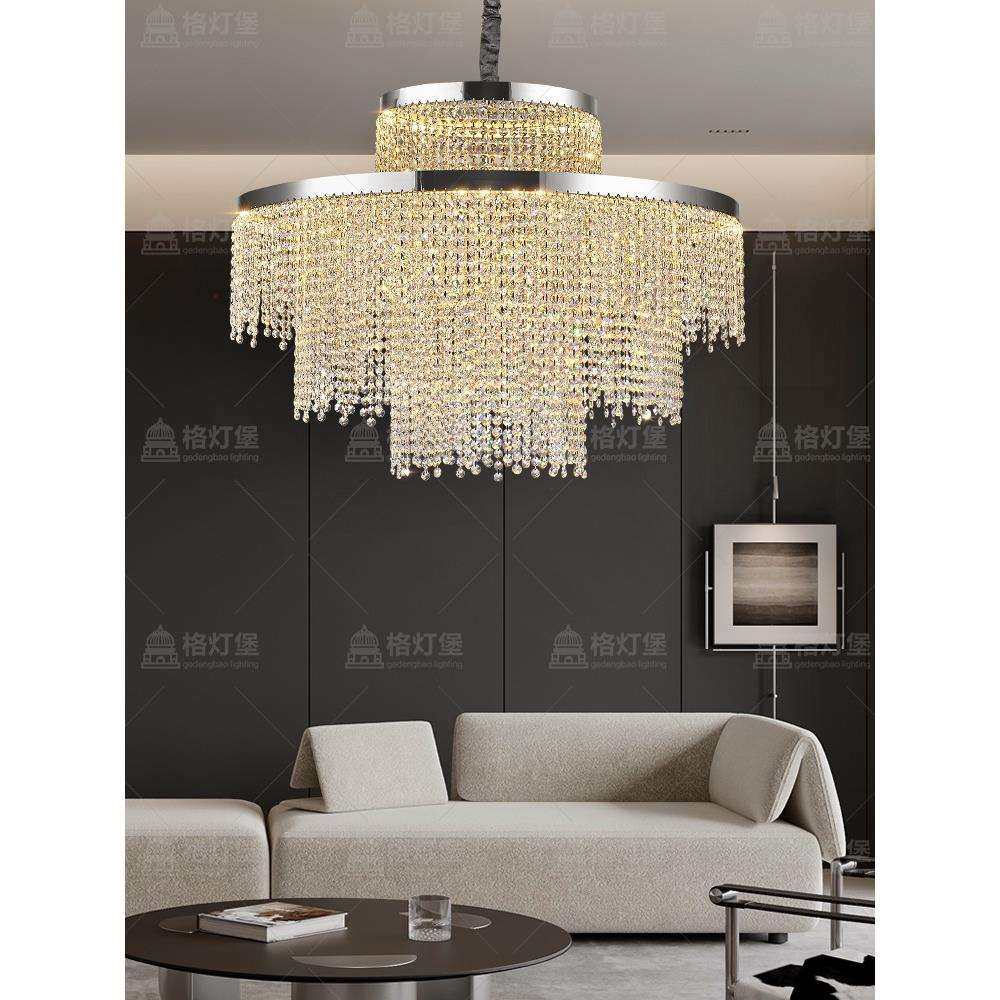 高档进口水晶灯客厅吊灯2025新款高级感大厅主灯餐厅卧室中山灯具,农机/农具/农膜,其它农用工具,淘宝优惠券,粉丝福利购,淘宝优惠卷