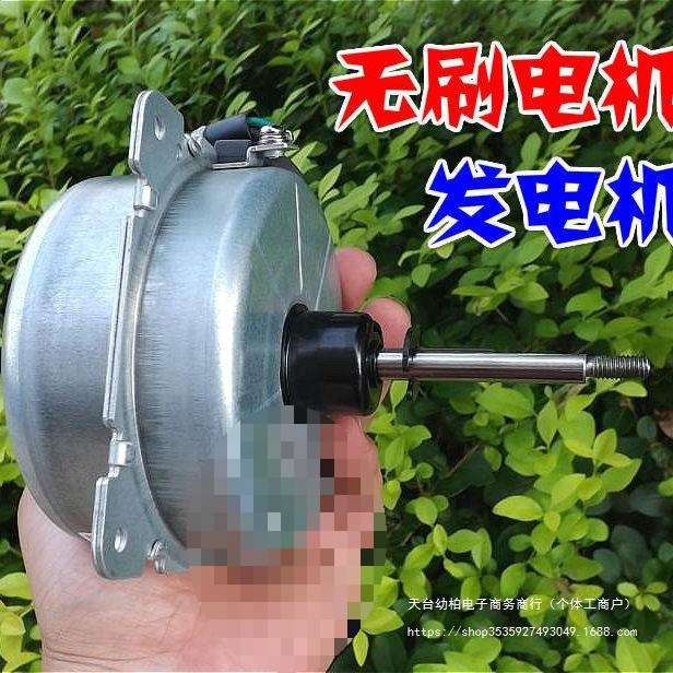 低速三相永磁无刷交流无刷风力发电机手摇水力12-220V增速垒德株