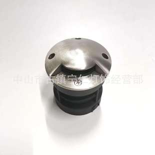 宁仁 3W不锈钢龟背灯 一面透光地埋灯 80地埋灯一透光 抗压防水