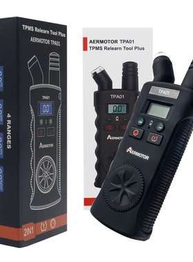 TPMS relearn 工具 Plus 数字轮胎压力计 150 PSI 2 合 1 TPMS
