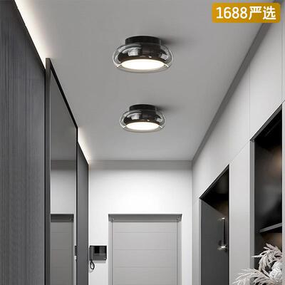 【严选】过道灯意式极简入户玄关门厅灯全光谱护眼衣帽间吸顶灯