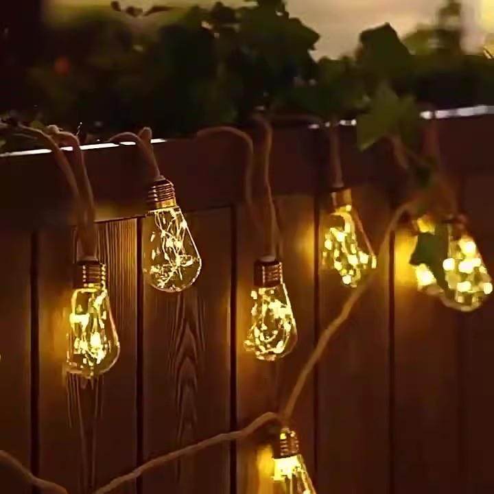 太阳能麻绳灯庭院花园铜线球泡户外防水露营大灯珠灯太阳能灯串,农机/农具/农膜,其它农用工具,淘宝优惠券,粉丝福利购,淘宝优惠卷