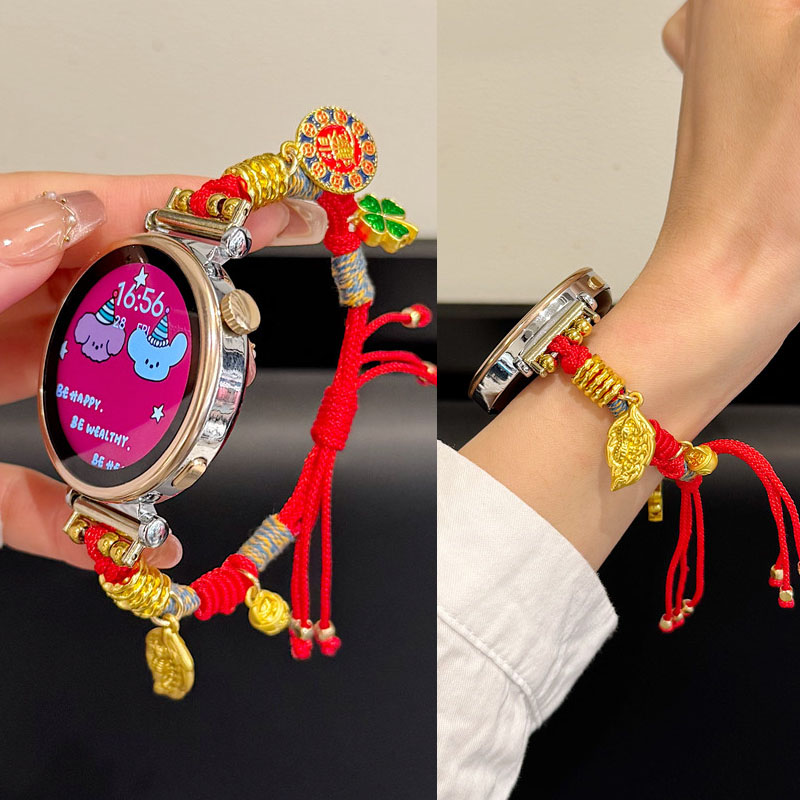 适用VIVOOPPO编织抽拉表带