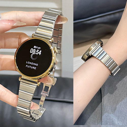 适用华为watch小蛮腰钢带表带