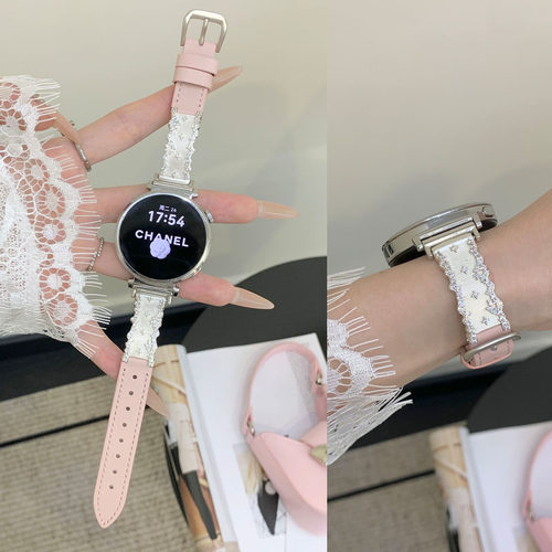 适用OPPOVIVO镶钻真皮表带