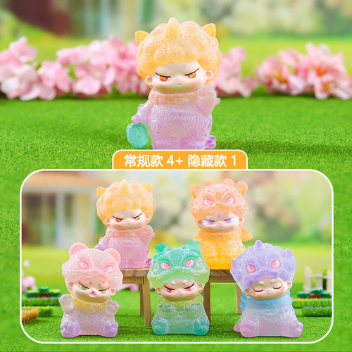 正品兜兜瑞兽盲盒摆件办公桌面国潮装饰惊喜手办文创玩偶生日礼物