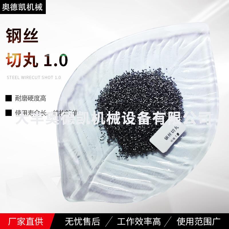 各种钢丸厂家现货供应钢砂钢丝切丸砂抛丸机钢丝切丸1.0不锈钢丸