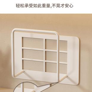 路由器放置架wifi置物架固定器墙上贴支架机顶盒免打孔收纳盒插排