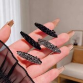 小号前额碎发夹迷你水钻侧边夹鸭嘴夹子2025新款 高级感刘海夹发卡