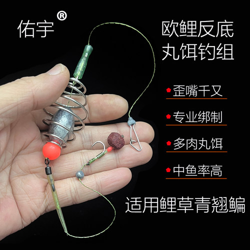 佑宇浮水型丸饵欧鲤钓组