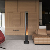 意式 流水摆件循环水景客厅招财落地加湿电视柜大型水幕墙乔迁装 饰