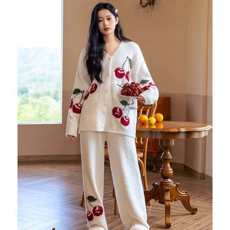 珈莹艾半边绒月子服秋冬产后保暖哺乳家居服加绒加厚产妇孕妇睡衣,孕妇装/孕产妇用品/营养,家居服套装,淘宝优惠券,粉丝福利购,淘宝优惠卷