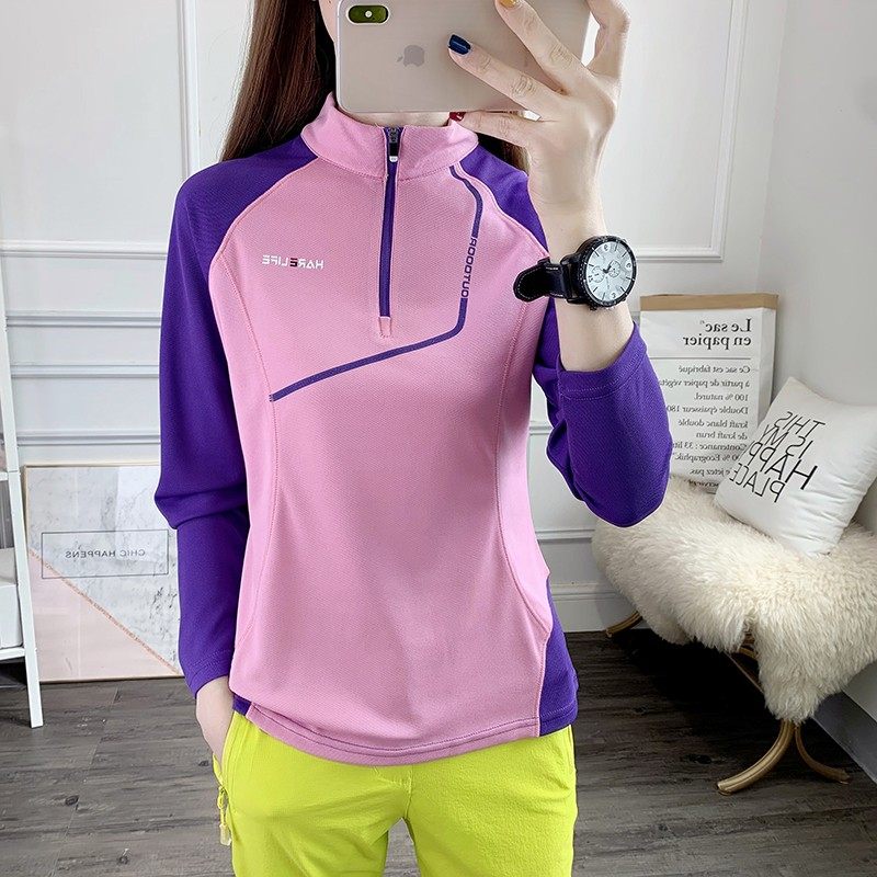 户外速干衣女长袖T恤衫上衣吸汗B透气防晒徒步登山运动快干衣秋季,户外/登山/野营/旅行用品,速干T恤,淘宝优惠券,粉丝福利购,淘宝优惠卷