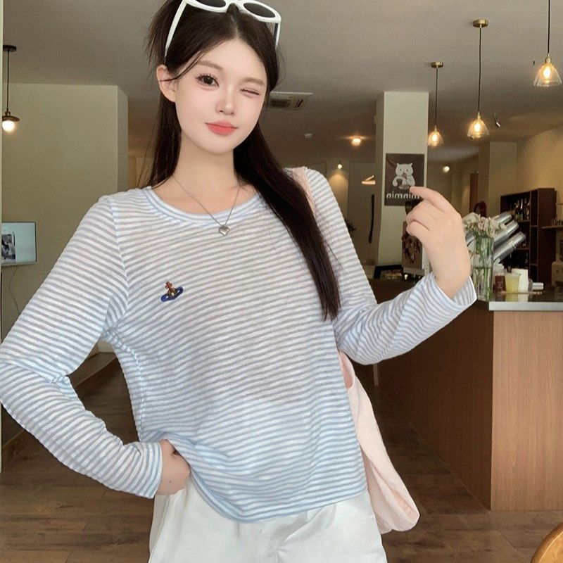 MM谢谢家202j4大码女装新款条纹罩衫+短裤两件套设计感百搭小众夏,女装/女士精品,大码套装,淘宝优惠券,粉丝福利购,淘宝优惠卷