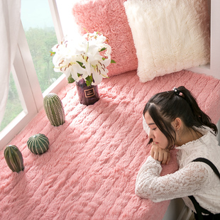 定做飘窗垫窗台垫榻榻米坐垫子防滑儿童卧室阳P台垫可机洗飘台毯
