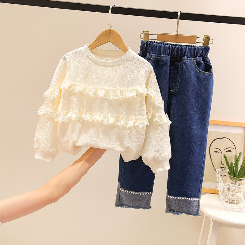 儿童装女童春秋款卫衣两件套2w024新款洋气春季网红套装时髦炸街,童装/婴儿装/亲子装,套装,淘宝优惠券,粉丝福利购,淘宝优惠卷