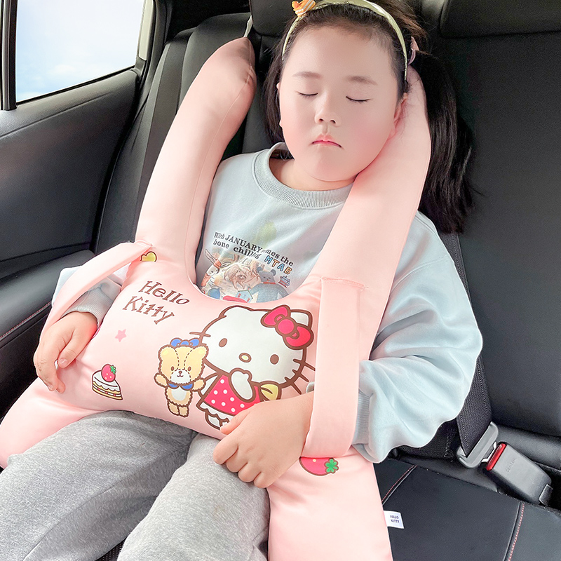 儿童汽车安全带防勒脖宝宝抱枕靠枕枕头汽车用睡觉神器车载护肩套