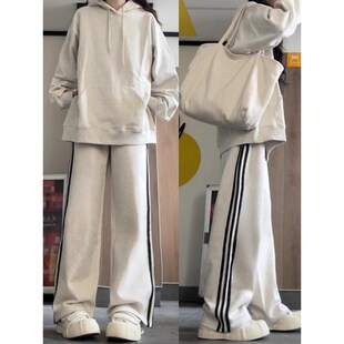 女童运动裤春夏2025新款女大童超好看裤子青少年学生初中生阔腿裤