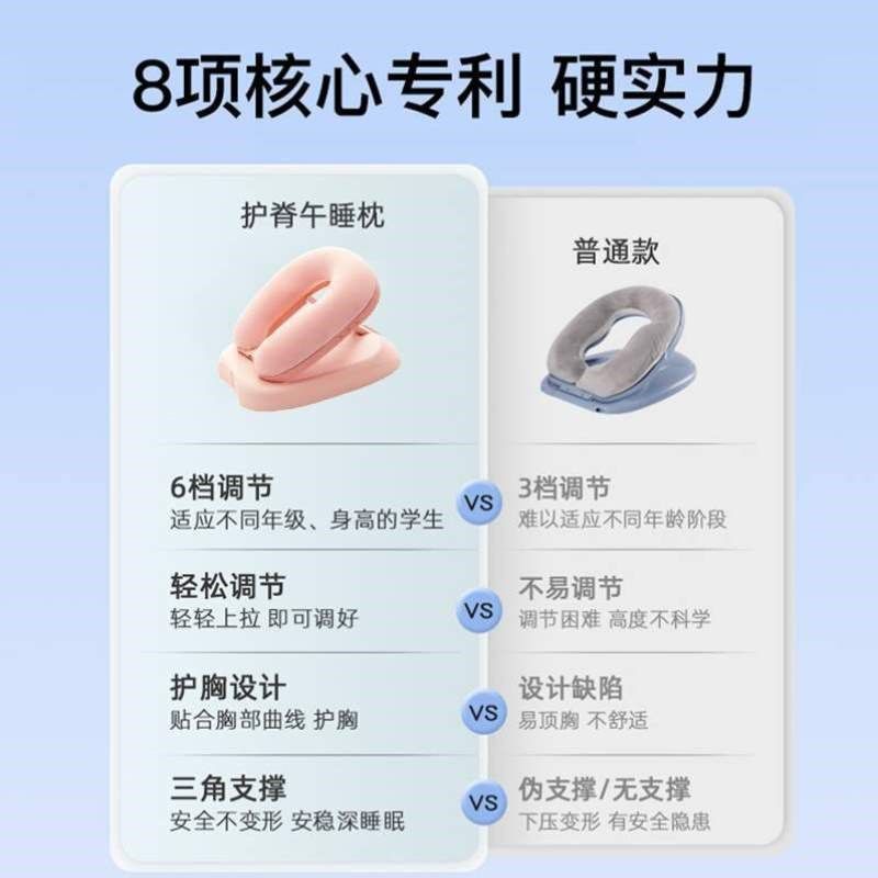 儿童枕午睡睡午休桌上可折叠类一年级自然风小学V生枕午睡枕A趴,居家布艺,午睡枕,淘宝优惠券,粉丝福利购,淘宝优惠卷
