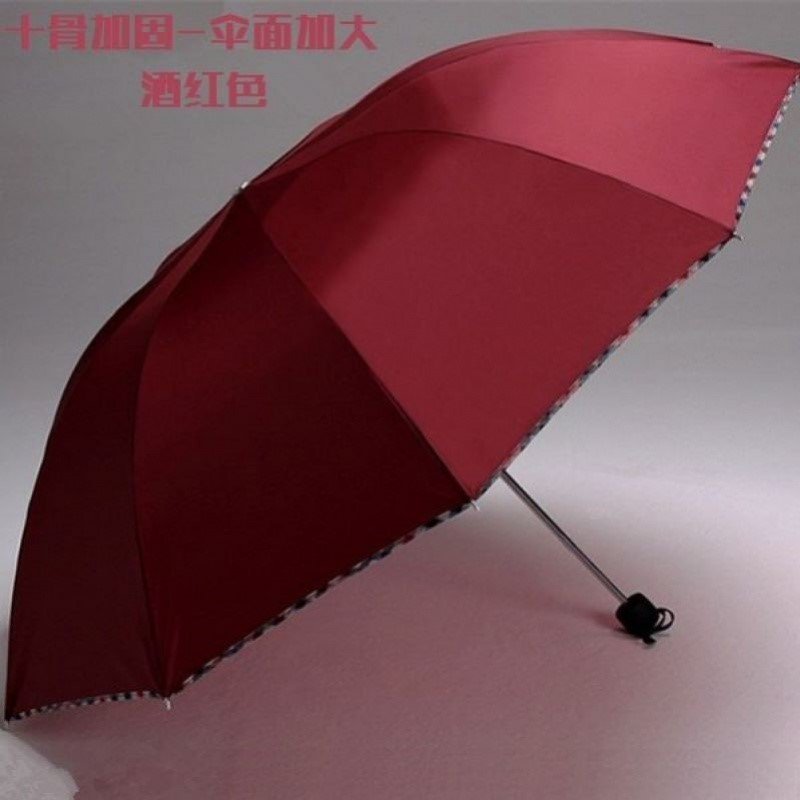 雨伞男女全折叠晴雨两用不锈C钢伞女晴雨两用手动儿童实用