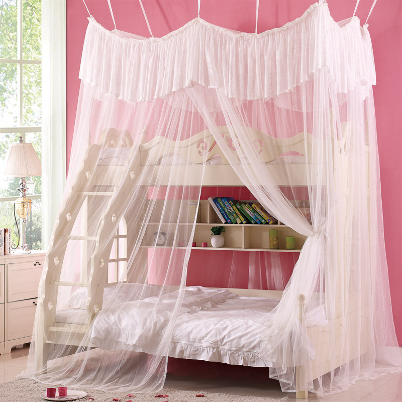 儿童高低子母床吊帐蚊帐q 上下吊顶1.5m1.8m落地学生公主宿舍蚊帐,床上用品,蚊帐,淘宝优惠券,粉丝福利购,淘宝优惠卷