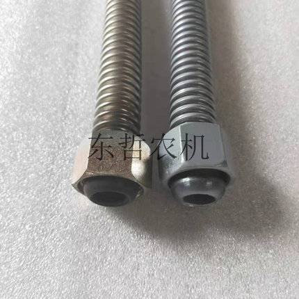 极速东方红发动机增压器回油管大盘中心距5L东方红6缸增压器回油
