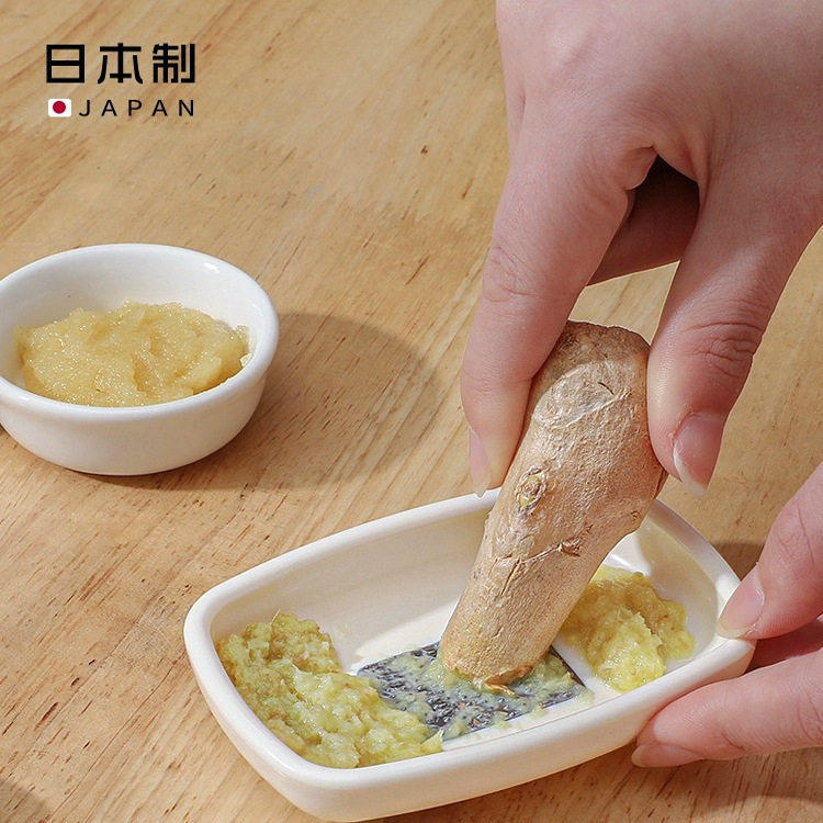 日本进口手动蒜泥器生姜磨泥器磨姜大蒜姜汁研磨器姜末蒜末粉碎器