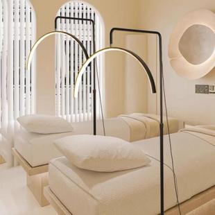 美睫纹绣灯U型落地灯led护眼美甲灯纹眉嫁接睫毛照明灯冷光照脸灯