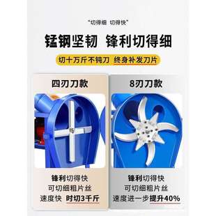 碎草机鸡鸭养殖铡草机猪草小型碎菜机切草机粉碎机切碎机蔬菜