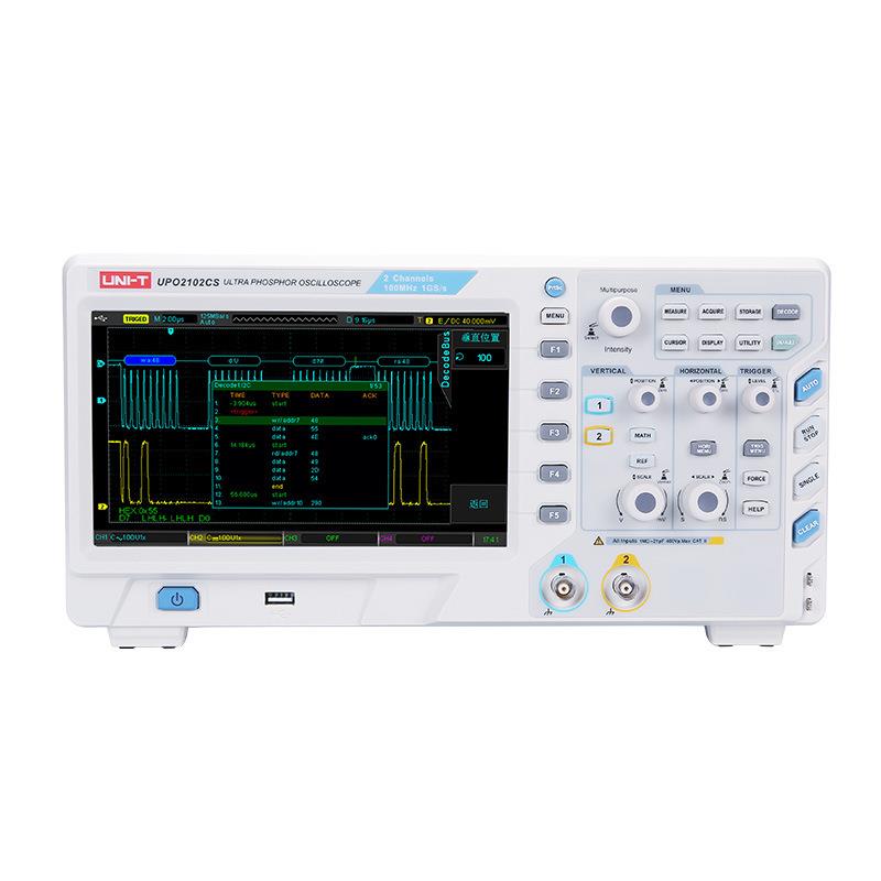 UPO2102CS UPO2104CS数字式荧光示波器100M双通道