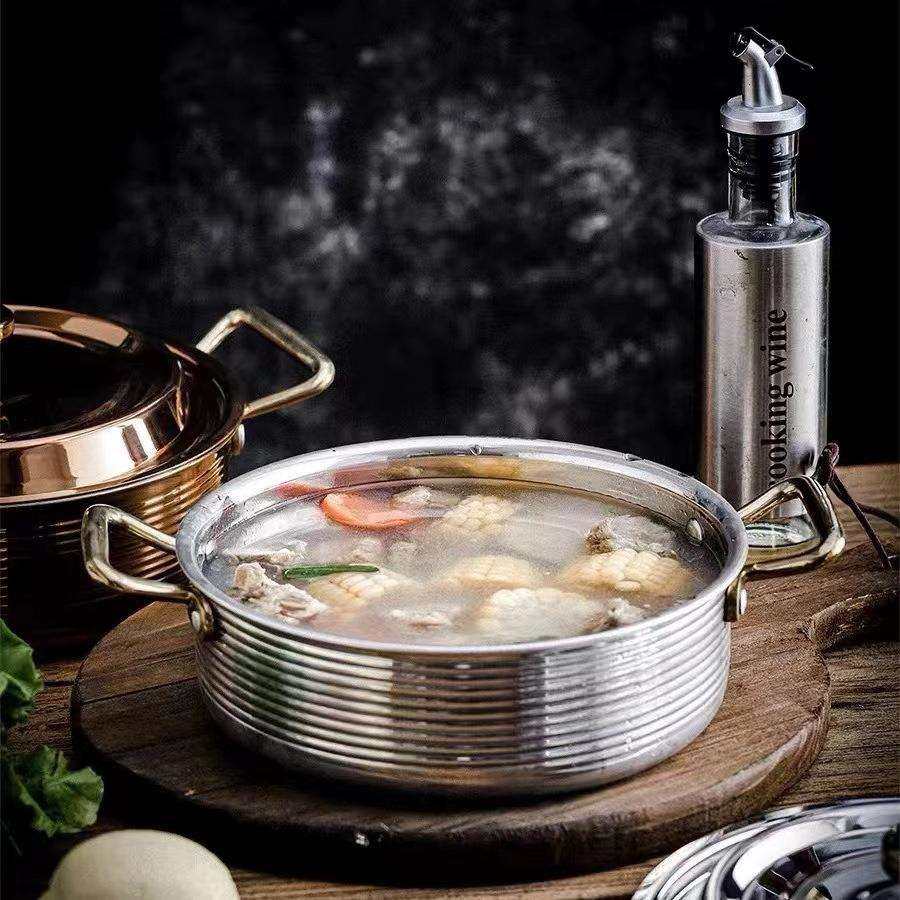 304复合三层钢条纹高清汤锅火锅不锈钢加厚大容量带盖 火锅电磁炉,农机/农具/农膜,播种栽苗器/地膜机,淘宝优惠券,粉丝福利购,淘宝优惠卷